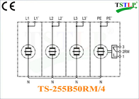 Усмиритель пульсации напряжения тока типа 1 Иимп 50кА для переходного подавления пульсации напряжения тока